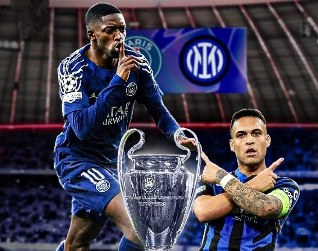 国米两连胜巴黎，勇夺欧冠冠军！CCTV5全程直播